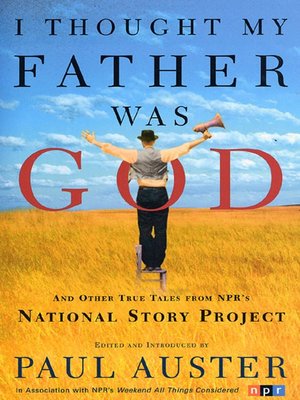 cover image of I Thought My Father Was God
